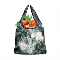 Anuket Egyptian Grocery Bag Goddess of the Nile Flowing Water Gazelle Spirit The Embracer