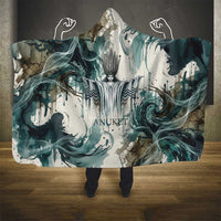 Anuket Egyptian Hooded Blanket Goddess of the Nile Flowing Water Gazelle Spirit The Embracer