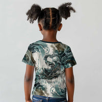 Anuket Egyptian Kid T shirt Goddess of the Nile Flowing Water Gazelle Spirit The Embracer