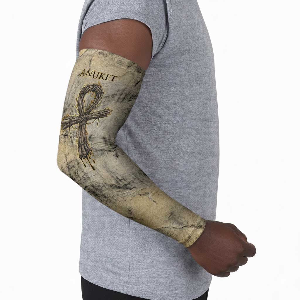 Anuket Arm Sleeves Egyptian Queen of the Cataracts Ankh Symbol