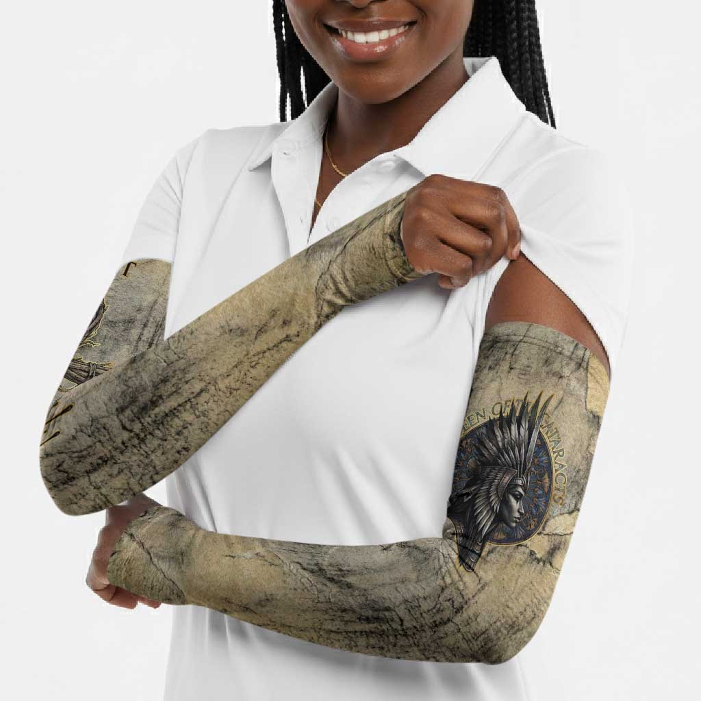 Anuket Arm Sleeves Egyptian Queen of the Cataracts Ankh Symbol