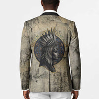 Anuket Blazer Egyptian Queen of the Cataracts Ankh Symbol