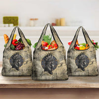 Anuket Grocery Bag Egyptian Queen of the Cataracts Ankh Symbol