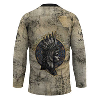 Anuket Hockey Jersey Egyptian Queen of the Cataracts Ankh Symbol