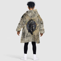 Anuket Kid Wearable Blanket Hoodie Egyptian Queen of the Cataracts Ankh Symbol