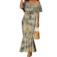 Anuket Mermaid Dress Egyptian Queen of the Cataracts Ankh Symbol