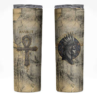 Anuket Skinny Tumbler Egyptian Queen of the Cataracts Ankh Symbol