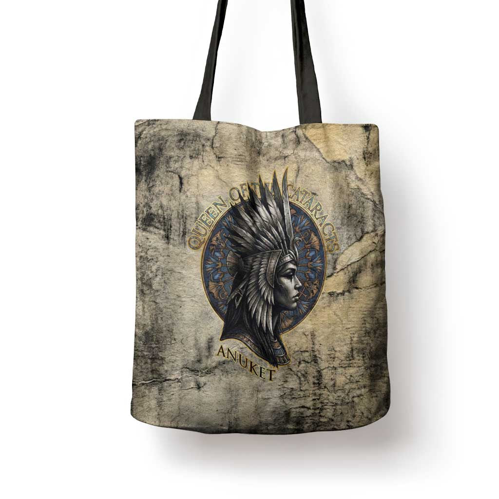 Anuket Tote Bag Egyptian Queen of the Cataracts Ankh Symbol
