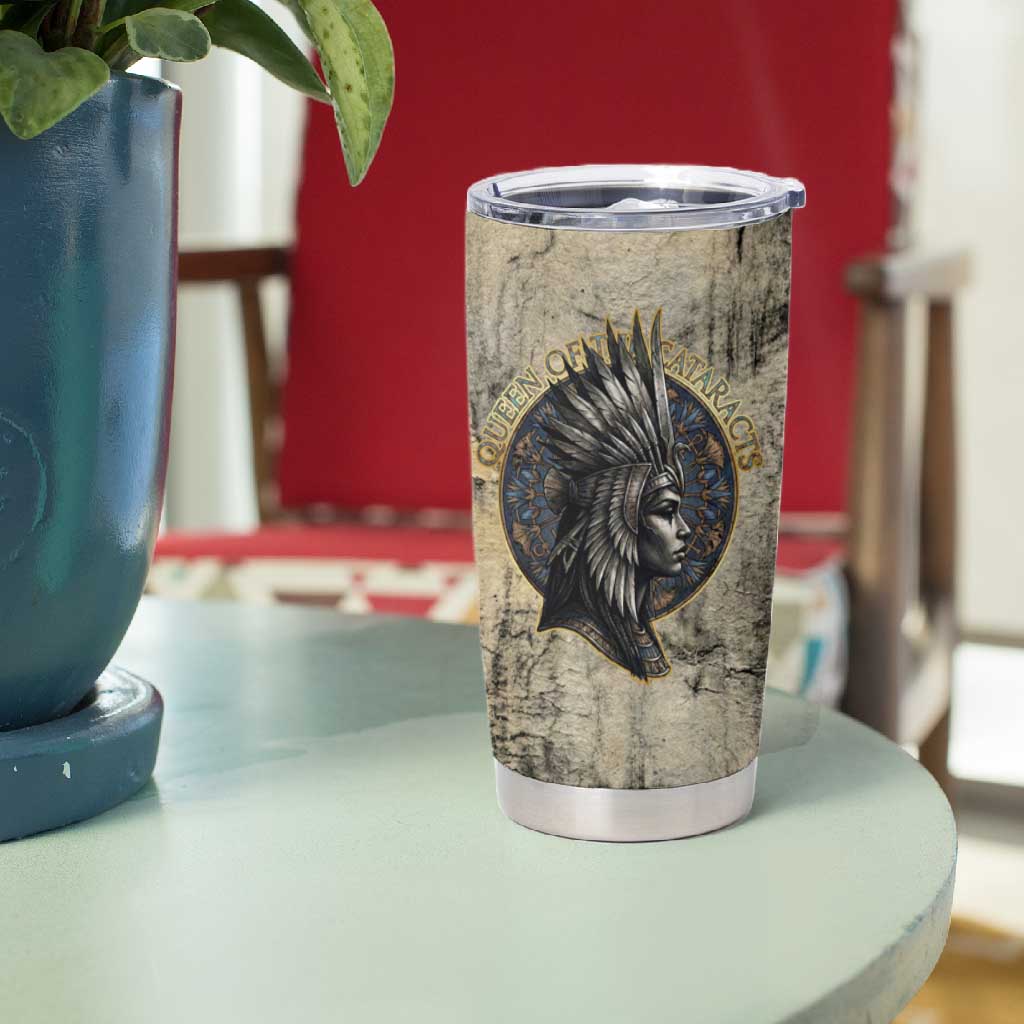 Anuket Tumbler Cup Egyptian Queen of the Cataracts Ankh Symbol