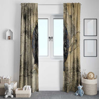 Anuket Window Curtain Egyptian Queen of the Cataracts Ankh Symbol