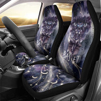 Bastet Egyptian Car Seat Cover Cat Goddess Cosmic Protector Moon Magic Night Sky