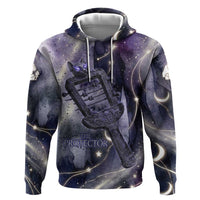 Bastet Egyptian Hoodie Cat Goddess Cosmic Protector Moon Magic Night Sky