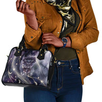 Bastet Egyptian Shoulder Handbag Cat Goddess Cosmic Protector Moon Magic Night Sky