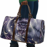 Bastet Egyptian Travel Bag Cat Goddess Cosmic Protector Moon Magic Night Sky