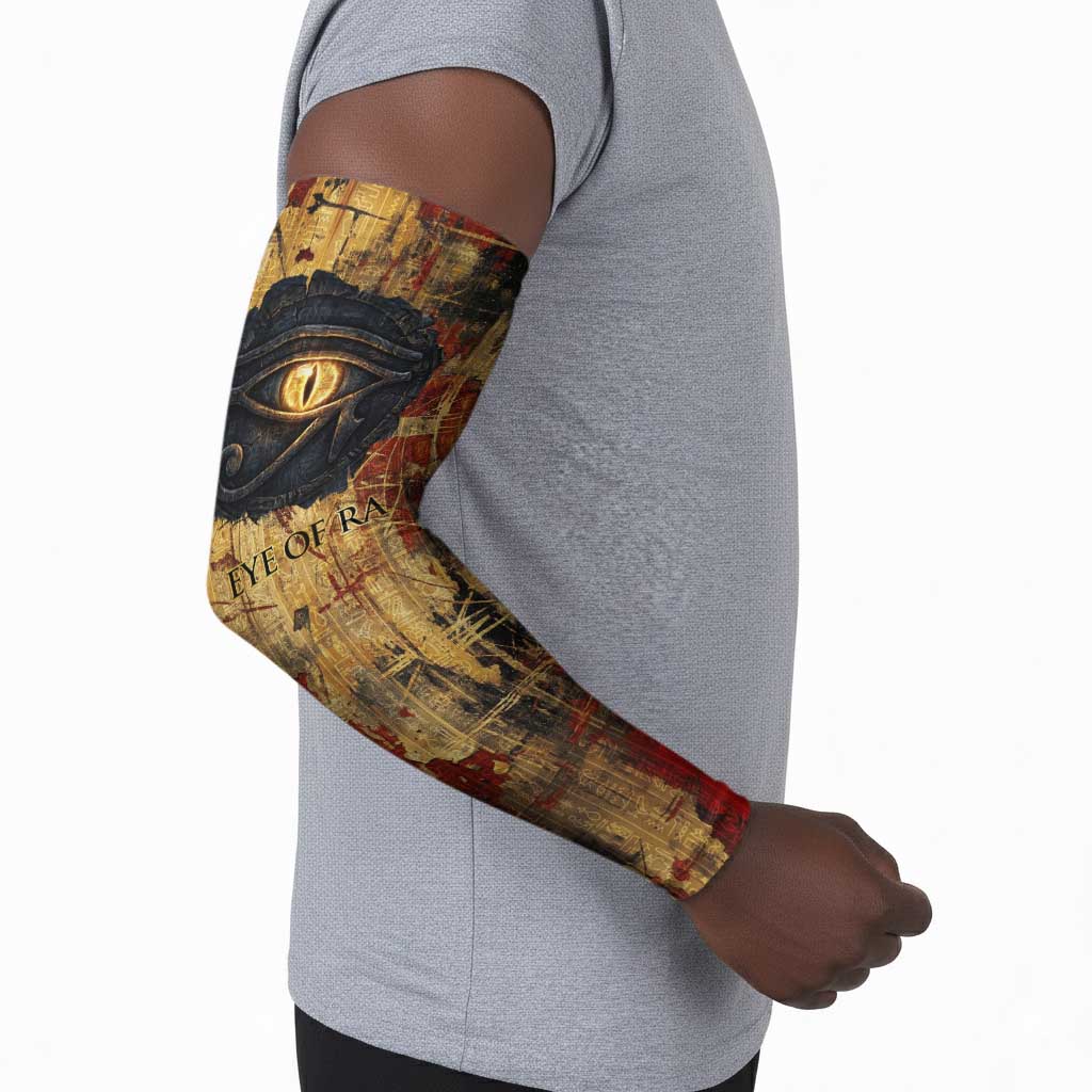 Bastet Egyptian Arm Sleeves Eye of Ra Cat Goddess Lady of Dread Ancient Power
