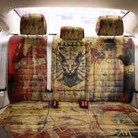 Bastet Egyptian Back Car Seat Cover Eye of Ra Cat Goddess Lady of Dread Ancient Power