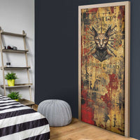Bastet Egyptian Door Cover Eye of Ra Cat Goddess Lady of Dread Ancient Power