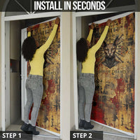 Bastet Egyptian Door Cover Eye of Ra Cat Goddess Lady of Dread Ancient Power