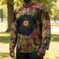 Bastet Egyptian Hockey Jersey Eye of Ra Cat Goddess Lady of Dread Ancient Power