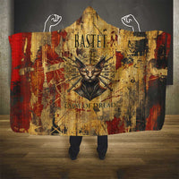 Bastet Egyptian Hooded Blanket Eye of Ra Cat Goddess Lady of Dread Ancient Power