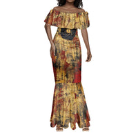 Bastet Egyptian Mermaid Dress Eye of Ra Cat Goddess Lady of Dread Ancient Power