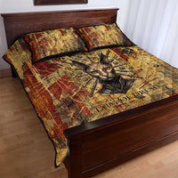Bastet Egyptian Quilt Bed Set Eye of Ra Cat Goddess Lady of Dread Ancient Power