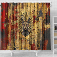 Bastet Egyptian Shower Curtain Eye of Ra Cat Goddess Lady of Dread Ancient Power
