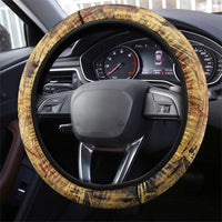 Bastet Egyptian Steering Wheel Cover Eye of Ra Cat Goddess Lady of Dread Ancient Power
