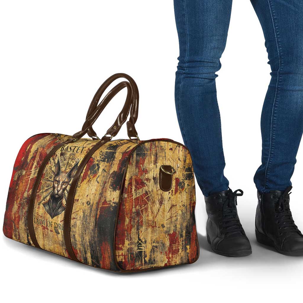 Bastet Egyptian Travel Bag Eye of Ra Cat Goddess Lady of Dread Ancient Power