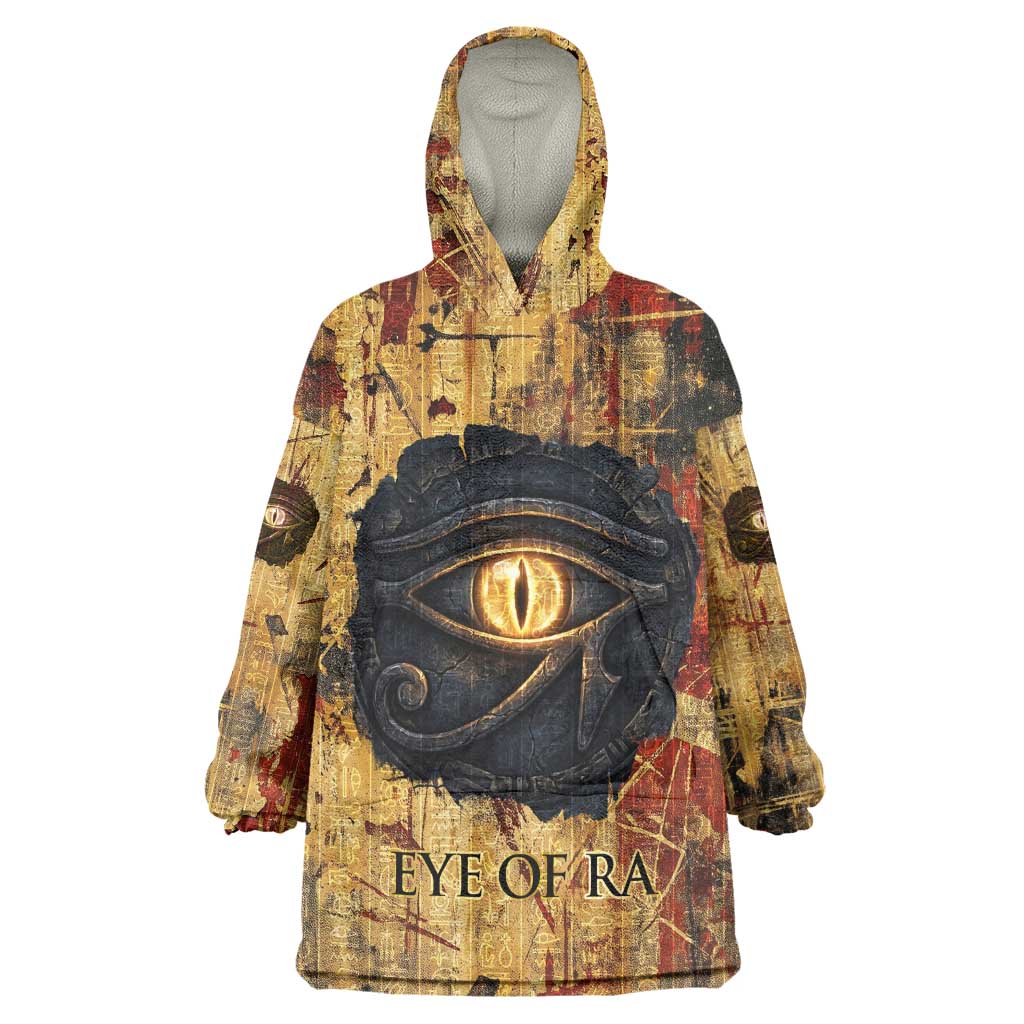 Bastet Egyptian Wearable Blanket Hoodie Eye of Ra Cat Goddess Lady of Dread Ancient Power