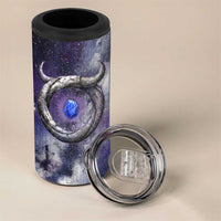 Bat Egyptian 4 in 1 Can Cooler Tumbler Cow Goddess Celestial Face Horn Ring Gem Cosmic Starry Sky