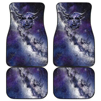 Bat Egyptian Car Mats Cow Goddess Celestial Face Horn Ring Gem Cosmic Starry Sky