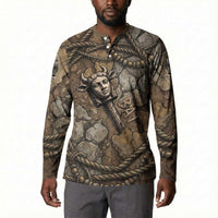 Bat Button Sweatshirt Goddess of the Cosmos Ancient Egyptian Cow Horns Stone