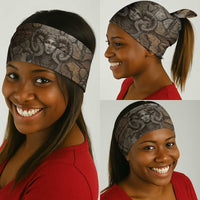 Bat Neck Gaiter Goddess of the Cosmos Ancient Egyptian Cow Horns Stone