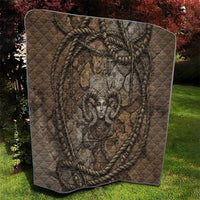 Bat Quilt Goddess of the Cosmos Ancient Egyptian Cow Horns Stone