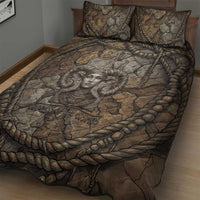 Bat Quilt Bed Set Goddess of the Cosmos Ancient Egyptian Cow Horns Stone