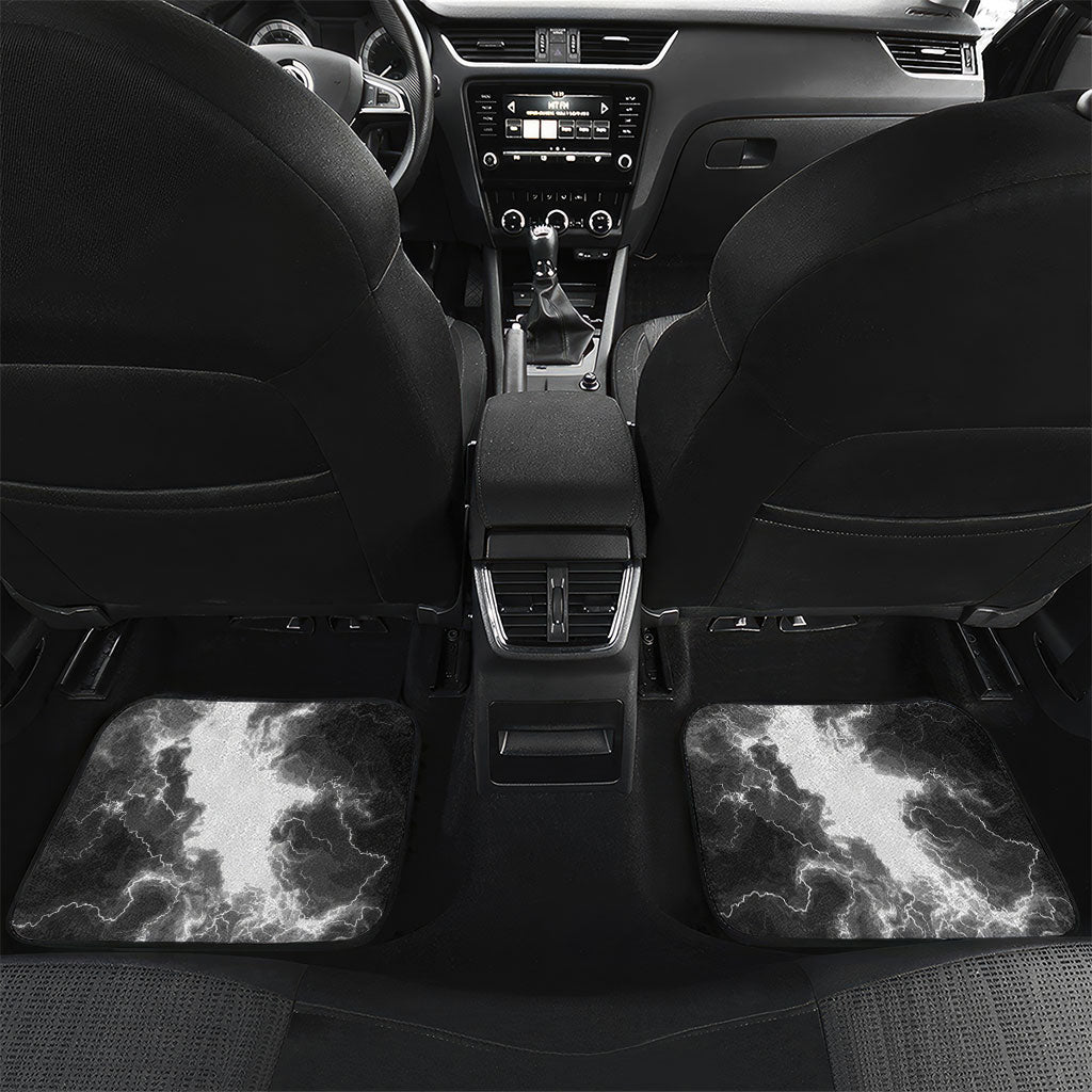 Viking Warrior Raven Axe Vegvisir Car Mats Odin Warrior Nordic Runic Engraved Illustration Style