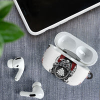 Viking Berserker Bear Valknut Vegvisir AirPods Case Nordic Runic Warrior Engraving Style