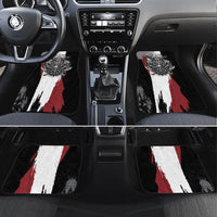 Viking Berserker Bear Valknut Vegvisir Car Mats Nordic Runic Warrior Engraving Style