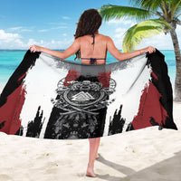 Viking Berserker Bear Valknut Vegvisir Sarong Nordic Runic Warrior Engraving Style