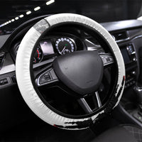 Viking Berserker Bear Valknut Vegvisir Steering Wheel Cover Nordic Runic Warrior Engraving Style