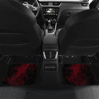 Viking Dragon Longship Helm of Awe Car Mats Nordic Mythology Tribal Engraving Style