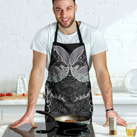 Viking Odin Ravens Wolves Vegvisir Apron Nordic Knotwork Mythology Engraving Style