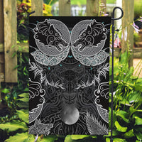 Viking Odin Ravens Wolves Vegvisir Garden Flag Nordic Knotwork Mythology Engraving Style