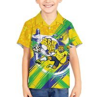 Personalized Brazil Soccer Football Jaguar Hawaiian Shirt Christ The Redeeme - Soccer Mascot With Carnival Vibes