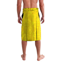 Personalized Colombia Soccer Lavalava Floral Folk Pattern - Retro Football Player Art