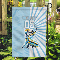 Personalized Uruguay Soccer Garden Flag Cultural Dance Drums Sun Emblem Dynamic Flag