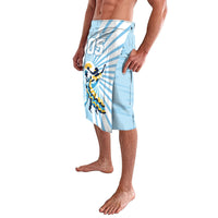 Personalized Uruguay Soccer Lavalava Cultural Dance Drums Sun Emblem Dynamic Flag