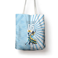 Personalized Uruguay Soccer Tote Bag Cultural Dance Drums Sun Emblem Dynamic Flag