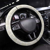 Ghana Football Steering Wheel Cover Soccer Player Kick - Floral Hibiscus